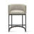 Pu Leather Counter Stool Barrel Counter Height Stools-1659454958