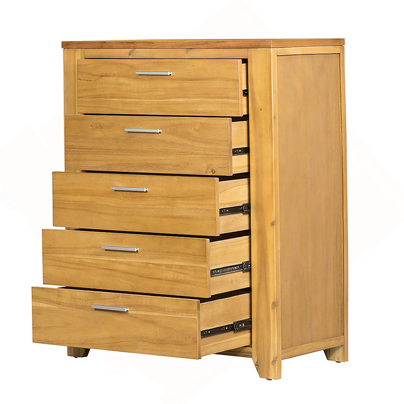 Commode 5 tiroirs 35,4 x 17,3 x 44 po