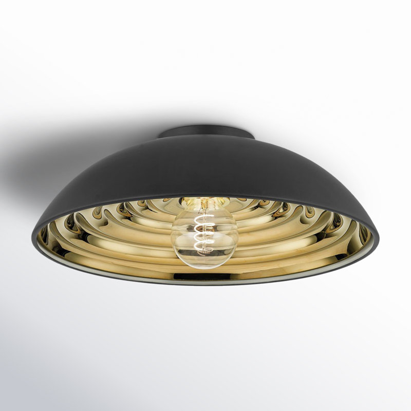 Plafonnier encastré 1 lumière Richwood, H 6 po x l 16,25 po x P 16,25 po