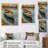 Lake Serenity Dinghy Boat Resting On The Water I - Lakehouse Wall Art-4852395-4852392