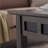 Rustic Solid Wood Slate Coffee Table-29908624
