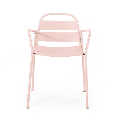 Ensemble de mobilier de patio, une table avec deux chaises