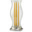 Convertible Tall Glass Hurricane With Feet