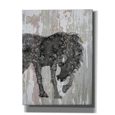 Epic Graffiti 'Unbridled 1'  by Alicia Ludwig Canvas Wall Art, 40" x 54"