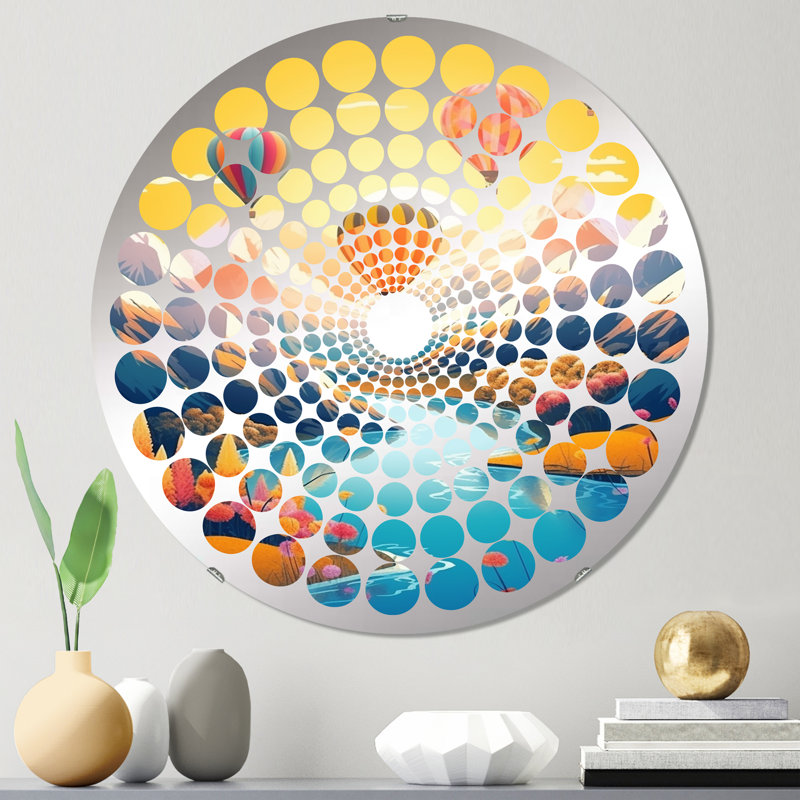 Eliades Circle Mirror, 23.6" x 23.6"