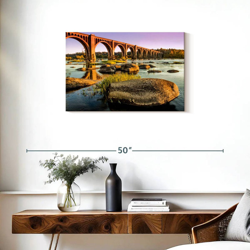 Lilie James River Bridge, H 20 po x l 30 po