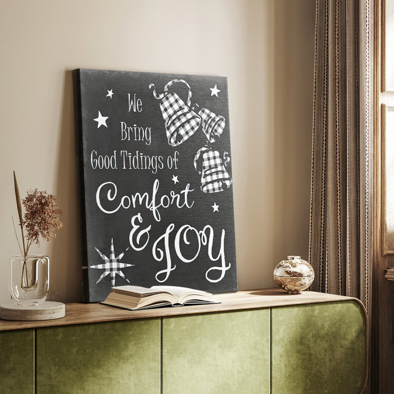 Comfort and Joy - galerie Cavas sur mesure, H 18 po x l 12 po