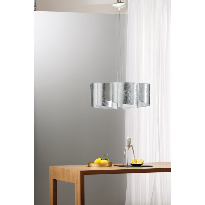 Fergerson 5 - Light Unique/Statement Pendant, Silver