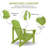 Grandview Solid Wood Adirondack Chair-272409405