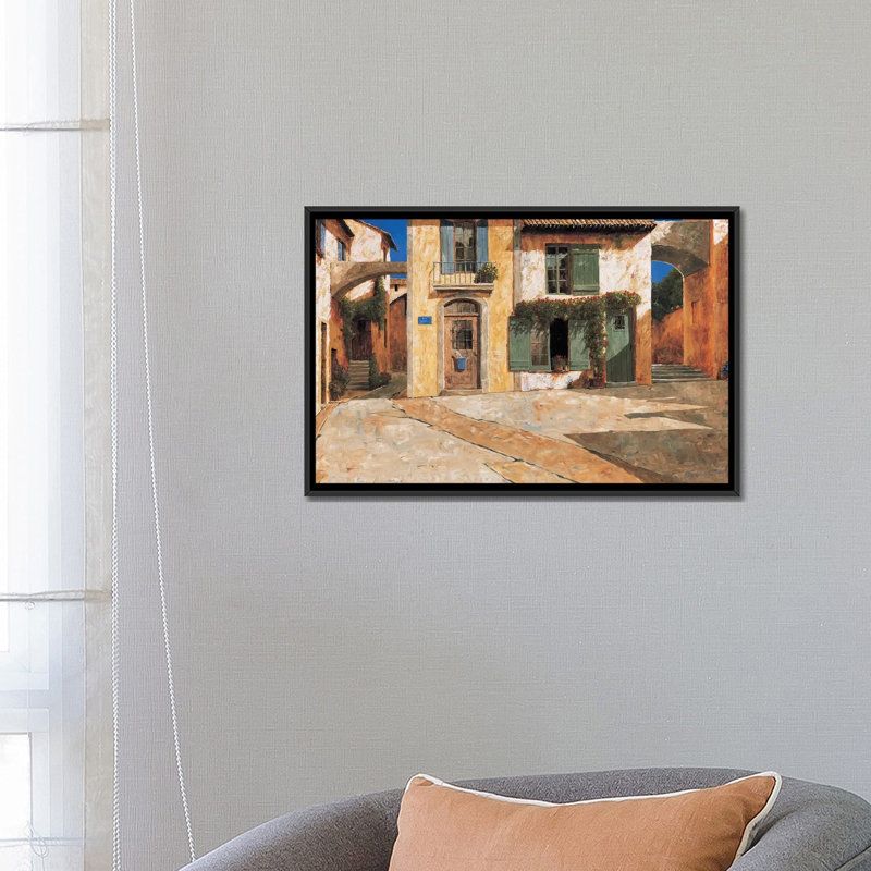 « you is is mailing », reproduction sur toile, H 18 po x l 26 po x P 1,5 po, Toile avec cadre noir, Pas de tapis