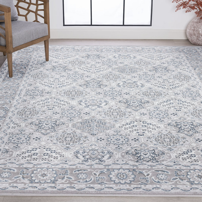 Tapis gris Morgan, Tapis de couloir 2 pi 3 po x 7 pi 3 po