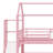 Metal House Loft Bed With Slide，Stairs And Storage Shelves-667102510