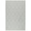 Diamond Platinum/White Machine Washable Rug