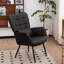 Fauteuil moderne confortable avec des pieds en métal robustes et un rembourrage doux pour diverses pièces-198552096-183400296