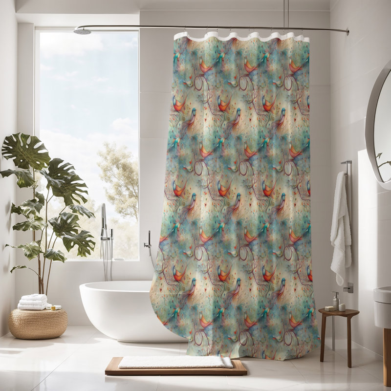 Shower Curtain, 93" H x 70" W