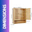 Wooden Bathroom Wall Vanity Cabinet
