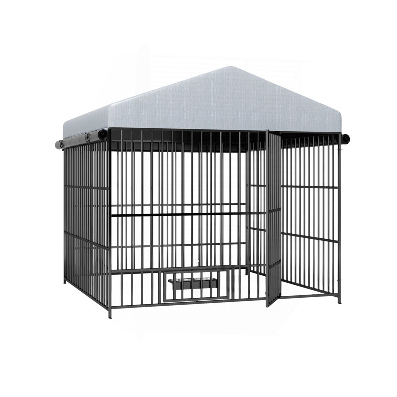 Grande cage extérieure pour chien avec enclos pour chien