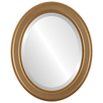 Wimbled Wood Flat Wall Mirror