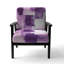 Fauteuil d'appoint rembourré Glam Dancing Shape I-1447969171