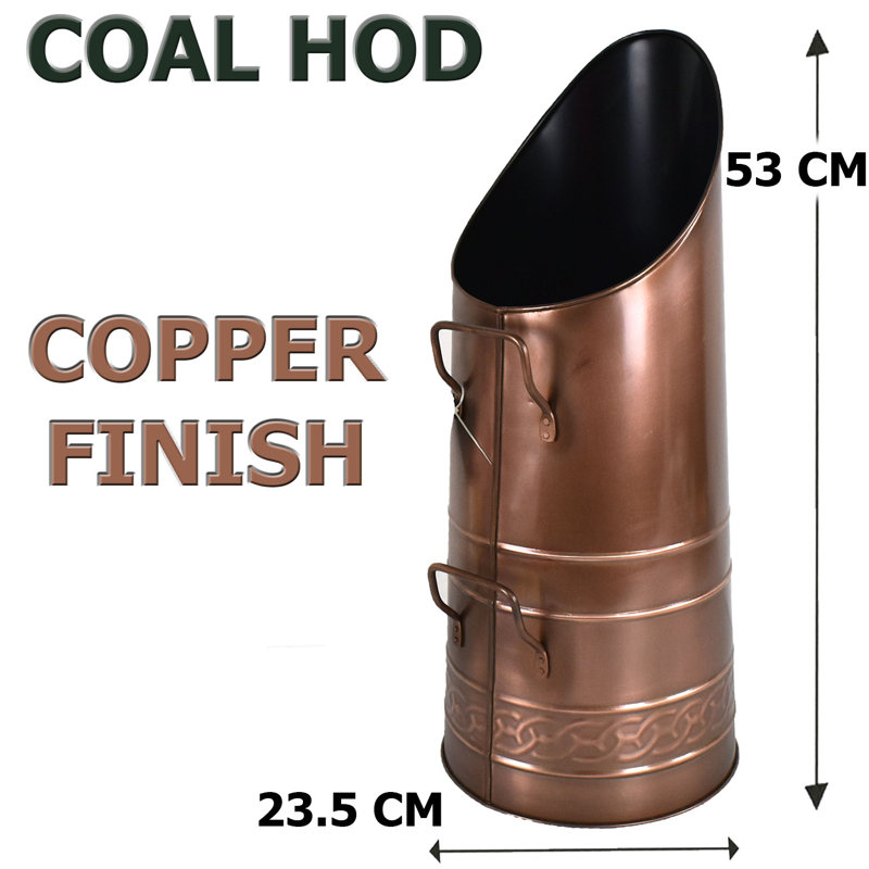 Ayub Steel Log Carrier, Antique Copper