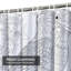 Rideau de douche avec 12 crochets-537048658