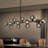 17-light Dimmable Modern Chandelier Bubble Chandelier Linear Chandelier For Dinning Room Living Room