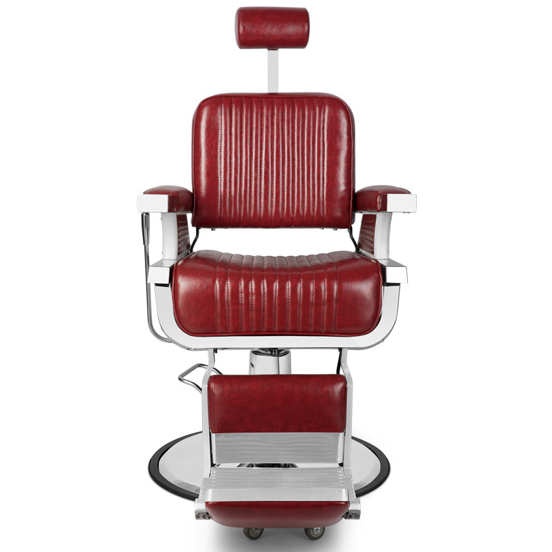 Faux Leather Swivel Recliner
