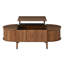Table basse ovale à plateau relevable avec rangement dissimulé-129998326