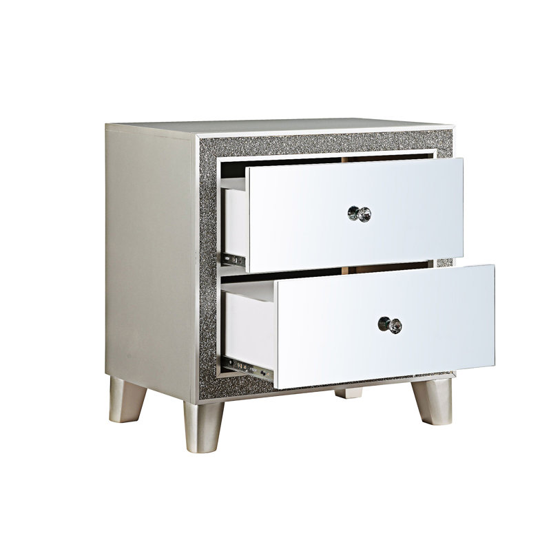 Nightstand Bedside Table With Drawer