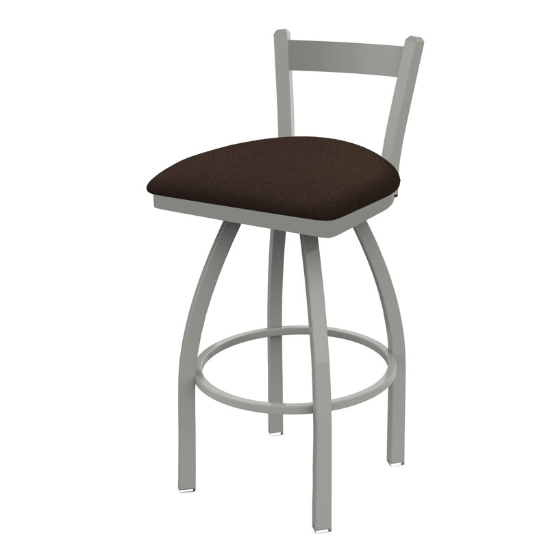 Tabouret de bar 821 Catalina, Café Rein, Nickel anodisé, Tabouret de bar (assise de 30 po de hauteur)