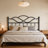 Modern & Retro Design Metal Headboard For Queen Size Bed Frame-519300358