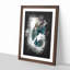 Elephant Profile - Framed Print-56742656-56742657