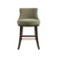 Tabouret de bar en chenille Lucia-113050972-113050973-128620582