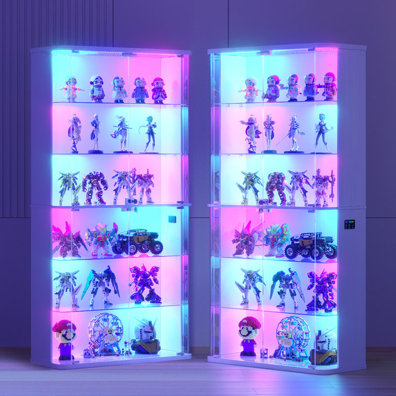 Display Cabinet, White
