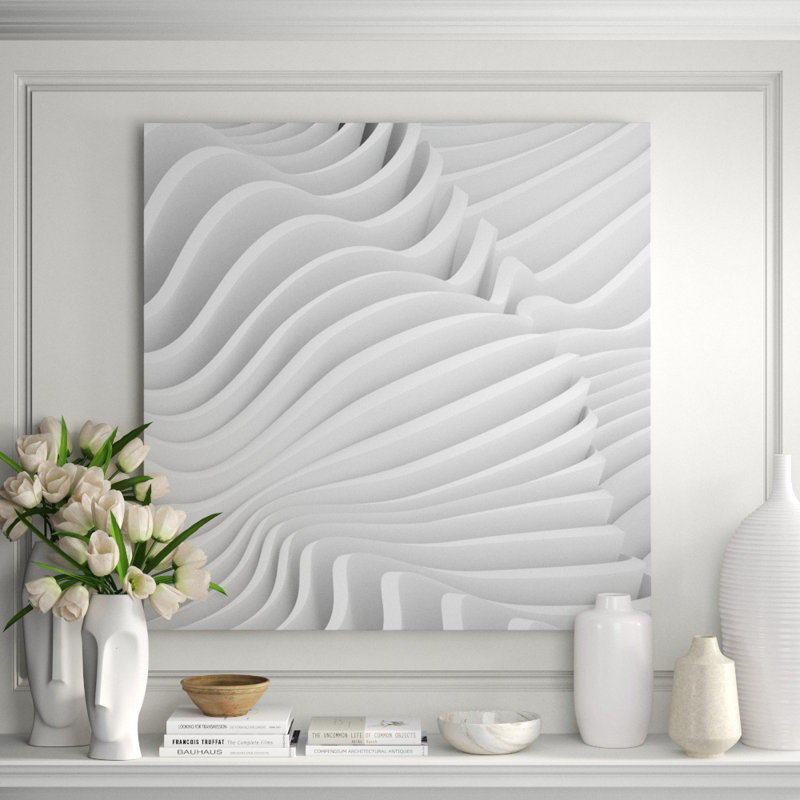 Currents Print, Acrylic, 46" H x 46" W x 2.5" D