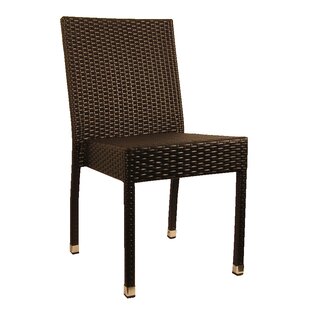 Underwood Stacking Patio Dining Chair (Set of 2)
