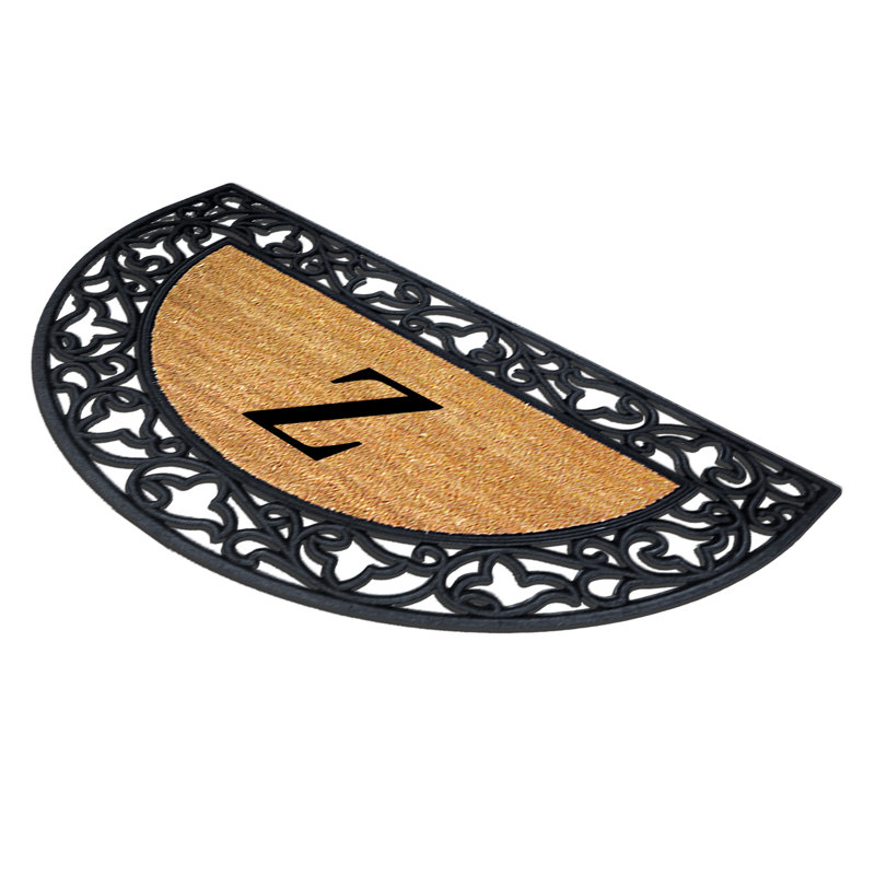 Tapis d'entrée antidérapant 36 po L x 22 po, Z