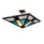 Polaris 2 - Light Semi Flush Mount