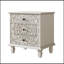 Sarabia en bois sculpté avec 3 tiroirs-369616691