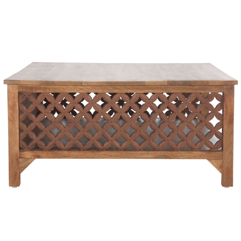 Nyah Coffee Table, Burnt Natural