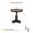Acadian Round End Table