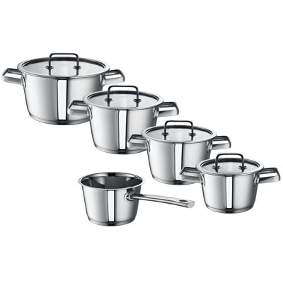 Conia 9 - Piece Stainless Steel Cookware Set