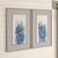 «Vineland Indigo Florals» par PH Burchett - ensemble de 2 reproductions de cadres photo