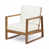 White Cushion/Teak Frame is out of stock