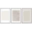 «Geometric Subtle Abstract Modern Minimalist Neutral Home Decor», reproduction d'art sur toile encadrée-1476512230-1531341752
