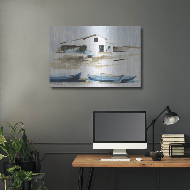 «Beach Outpost 2» par Ethan Harper, H 24 po x l 36 po