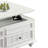 Manti White Washed Coffee Table with Lift-top