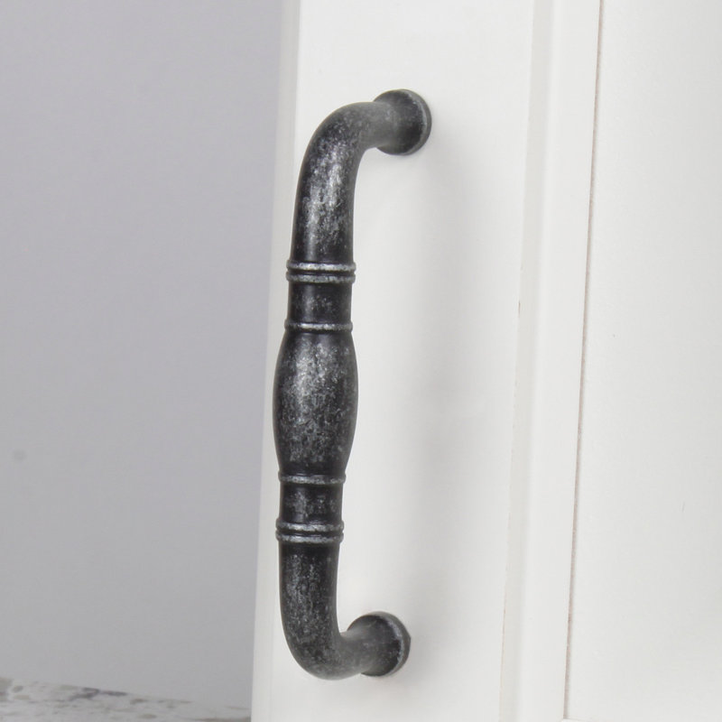 Poignée arche 3 po Hartford, Argent antique