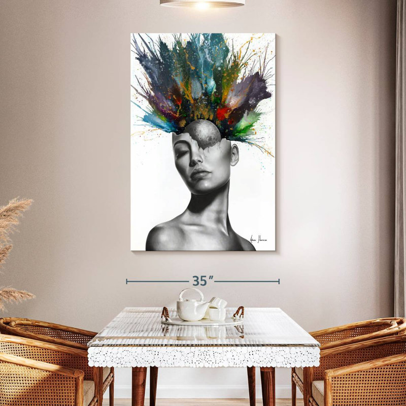 Kelan Mind Galaxy, 51" H x 34" W