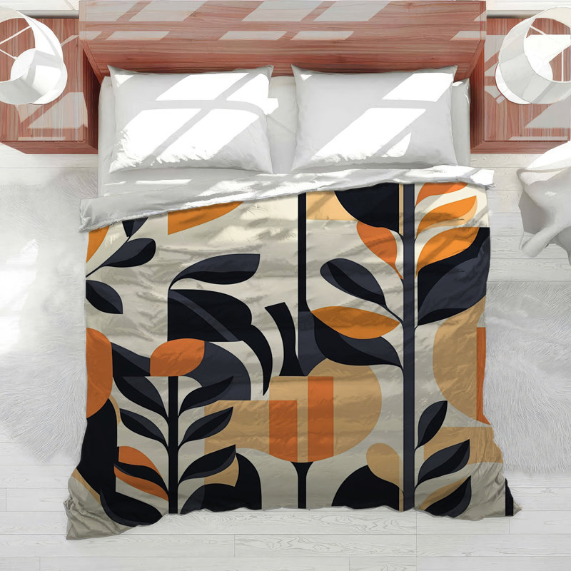 Floral Bedding Botanical Comforter Modern, Twin XL Comforter